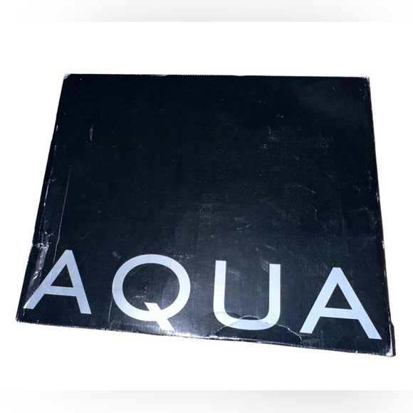 Aqua rhinestone white silver high top sneakers size 11 - Picture 6 of 7